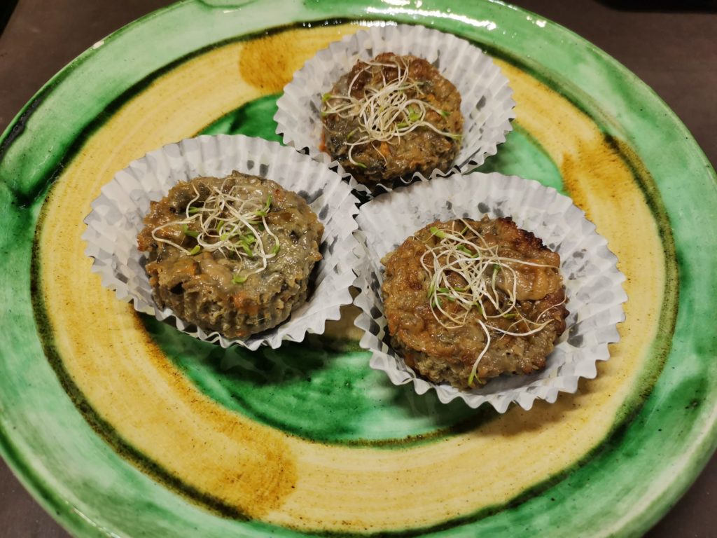 muffins de verduras sin gluten